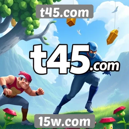 Comparativo de jogos disponíveis na plataforma t45.com