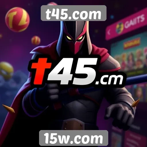 Tipos de jogos disponíveis em t45.com